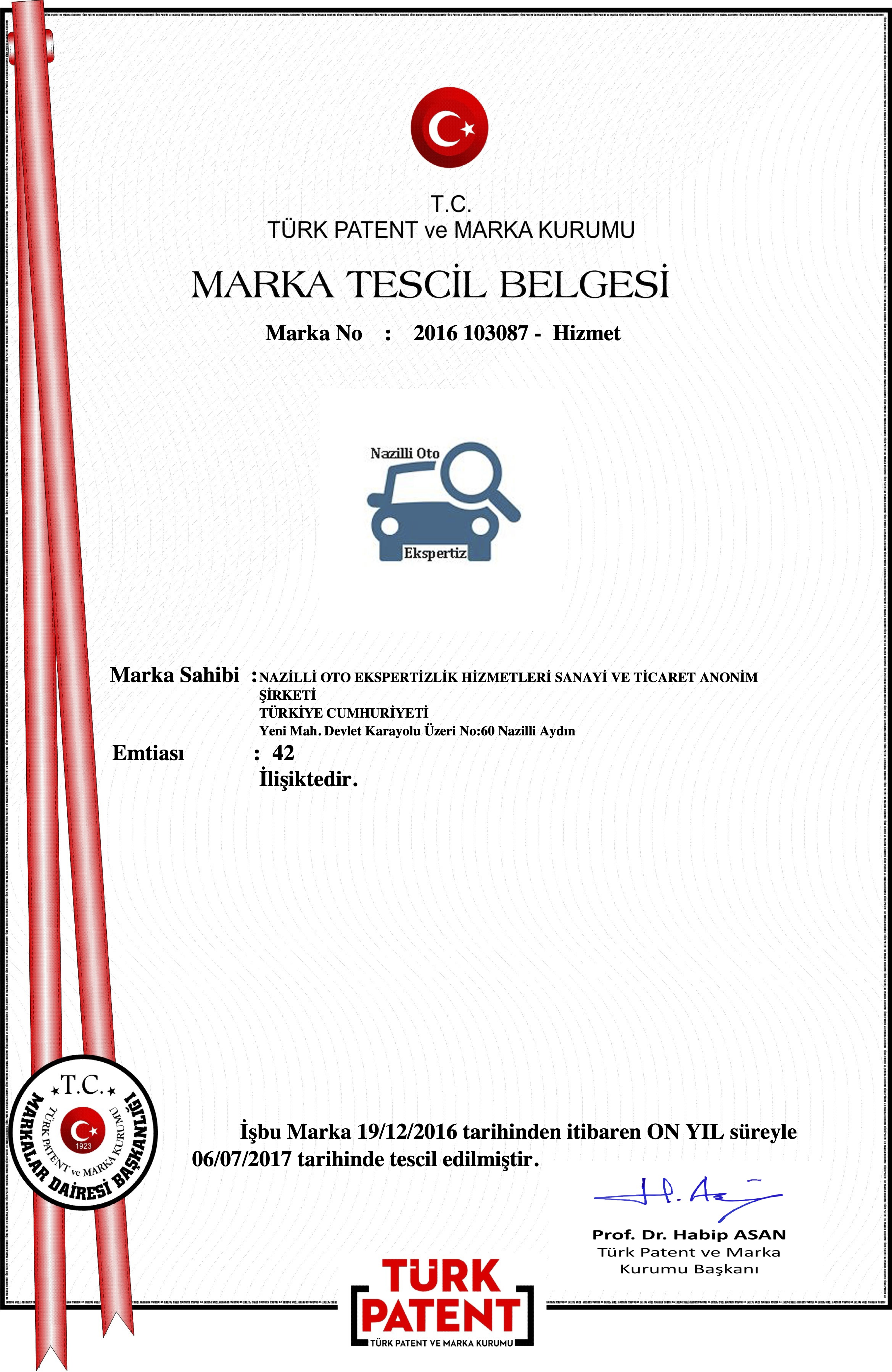 Marka Tescil
